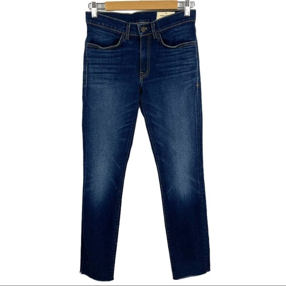 IMOGENE + WILLIE Virginia Frayed Classic Mid Rise Skinny Jeans Size 26 - Picture 2 of 16